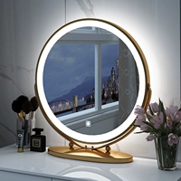 Скандинавское большое настольное зеркало с подсветкой для спальни, скандинавский стиль, популярно в интернете