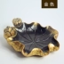 Vintage Lotus Ashtray Thời trang Sáng tạo Phòng khách Bàn làm việc Thủ công Trang trí Bạn trai Cá tính Quà tặng - Trang trí nội thất Trang trí nội thất