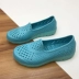 Mùa Hè Thường Nông Giày Slip-on Croc Dành Cho Nữ Cặp Đôi Lội Giày Đi Biển Mềm Mại Và Thoải Mái Không Mùi Chống Trơn Trượt dép đế xuồng đi biển dép đi biển nam nữ 