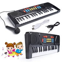 Trẻ em của đàn piano điện tử đồ chơi nhạc cụ mô phỏng đàn piano 25 37 key đen giáo dục sớm giác ngộ câu đố âm nhạc nhỏ đàn piano giáo dục mầm non