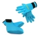 Детские синие перчатки, носки, комплект