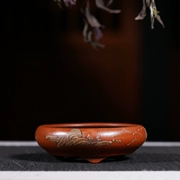 Đài Loan trở lại cũ màu tím cát hoa nồi đầu Cộng Hòa của đất nước handmade đồ cổ đồ cổ bộ sưu tập đặc biệt