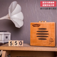 Ed Lynn mini home xách tay ukulele điện loa không dây Bluetooth sạc âm thanh thông minh ngoài trời - Loa loa loa sub