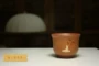Yixing cốc cát màu tím tách trà đá Ding của nhãn hiệu Thạc sĩ bộ sưu tập cốc vàng chuông cốc 75 ml tay sơn bộ sưu tập nhà nồi đất sét