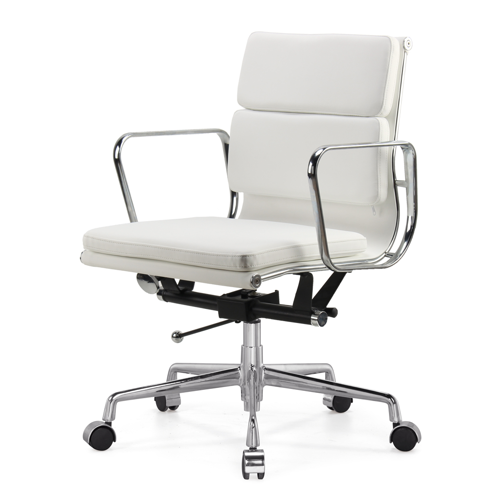 White contact surface cowhide (aluminum alloy bright feet)