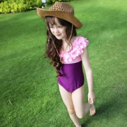 Áo tắm trẻ em gái công chúa áo tắm Xiêm Hàn Quốc cô gái bé đồ bơi cha mẹ và con của phụ nữ mùa hè ăn mặc mới