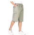 Mùa hè trung niên quần short nam cotton cộng với phân bón XL cha năm quần trung niên quần để mặc phần mỏng Cực lớn