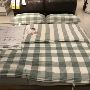 Đặc biệt tháng 7 IKEA Amy Luta Chăn bông nguyên chất (xanh không có tấm) mua trong nước - Quilt Covers 	chăn phao giá rẻ