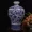 Jingdezhen 3-5-10 kg nạp nước uống màu xanh và trắng trong chai gốm Tám người bất tử ba cân năm cân ngọc bích nồi rượu mận mùa xuân - Rượu vang