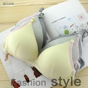 Phát triển cô gái đồ lót bikini tam giác cup mà không có vòng thép cotton NEIY WENX đồng phục học sinh không thấm nước cotton mùa hè mới