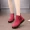 Mùa đông 2018 mới chính hãng giày vải Bắc Kinh cũ Giày cotton của phụ nữ cộng với giày nhung nhung trần để trần boot cổ cao