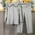 Mang thai cho con bú dịch vụ tại nhà 2019 mùa thu mới cho con bú quần áo phụ nữ mang thai bộ đồ ngủ cotton - Giải trí mặc / Mum mặc Giải trí mặc / Mum mặc