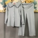 Mang thai cho con bú dịch vụ tại nhà 2019 mùa thu mới cho con bú quần áo phụ nữ mang thai bộ đồ ngủ cotton - Giải trí mặc / Mum mặc