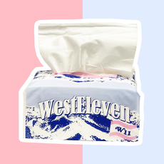 Салфетка/сумка westeleven w11 sta国潮抽纸纸巾家用卫生纸面巾纸120抽一组3包