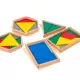 Montessori Montessori Đồ dùng dạy trẻ mầm non tạo nên đồ chơi trẻ em hình tam giác cho trẻ em - Đồ chơi giáo dục sớm / robot
