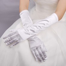 Белые перчатки Cosplay