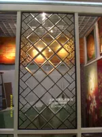 Huading Factory Store Hollow Copper Bars инкрустанный стеклянный арт стеклян