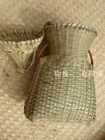 Xishuangbanna Dai Ручная бамбука бамбука Мгновенная рыба, краб, баскетбольный бассейн и рыболовное снаряжение (цветочный синий)