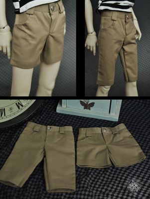 taobao agent M3 BJD baby clothes khaki 4 points and 3 points and uncle summer casual wild shorts pants