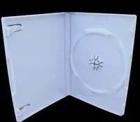 14 ° P White DVD -одно -диск CD коробка DVD -коробка CD Box Packaging Box с пленкой может быть вставленная крышка