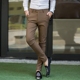 Của nam giới thường quần Hàn Quốc xu hướng thanh niên quần mỏng thủy triều quần của nam giới kinh doanh đơn giản chân thời trang quần Quần