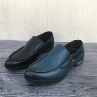 Giải phóng mã bị hỏng giày nam tốt đầu tròn thấp để giúp lớp đầu tiên của giày da nam trung niên thoáng khí giày sneaker nam cổ thấp