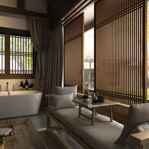 Trung quốc màn hình phân vùng thời trang hiên khách sạn tùy chỉnh rắn cửa sổ gỗ phân vùng gỗ rắn đầy đủ hàng rào hollow mạng