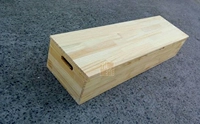Gỗ thông gỗ rắn hộp gỗ hộp lưu trữ tùy chỉnh tùy chỉnh - Cái hộp thùng gỗ đựng đồ
