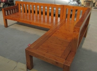 Ghế mát mẻ ghế sofa gỗ rắn đồ nội thất phòng khách đầy đủ ghế hội đồng quản trị nhà máy trực tiếp tất cả các cây gỗ mới ghế hạng ghế sofa giường giá rẻ